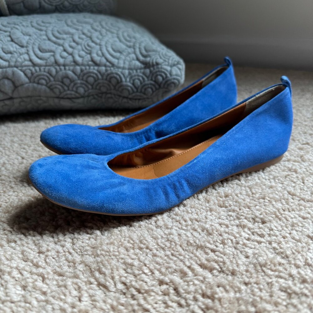 J Crew Ballet Flats - Royal Blue - So comfy! Women's Size 7.5